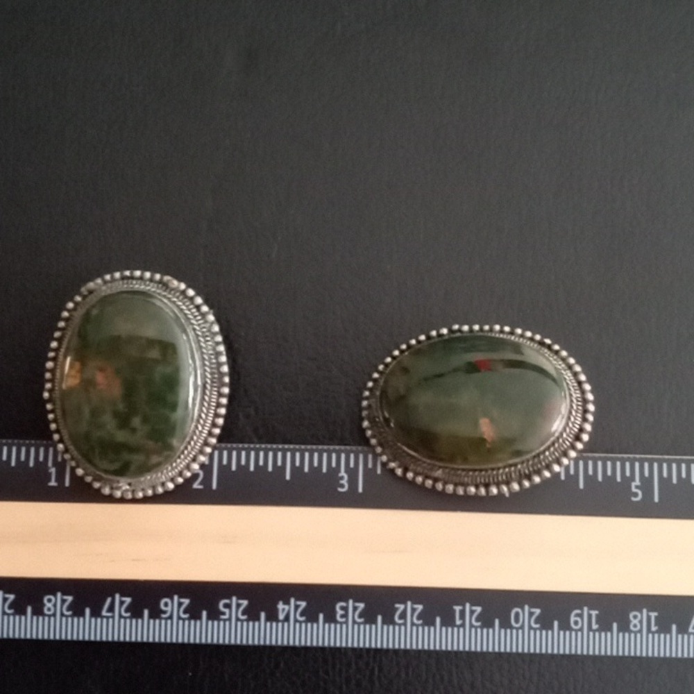 ANTIQUE NECKLACE AND CLIP EARRINGS!!! - Picture 11 of 12